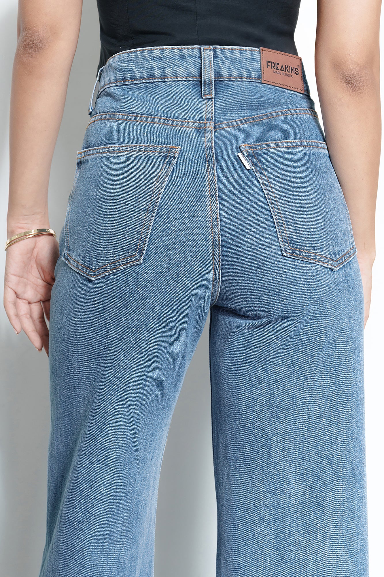 Cool Blue Women's Wide Jeans