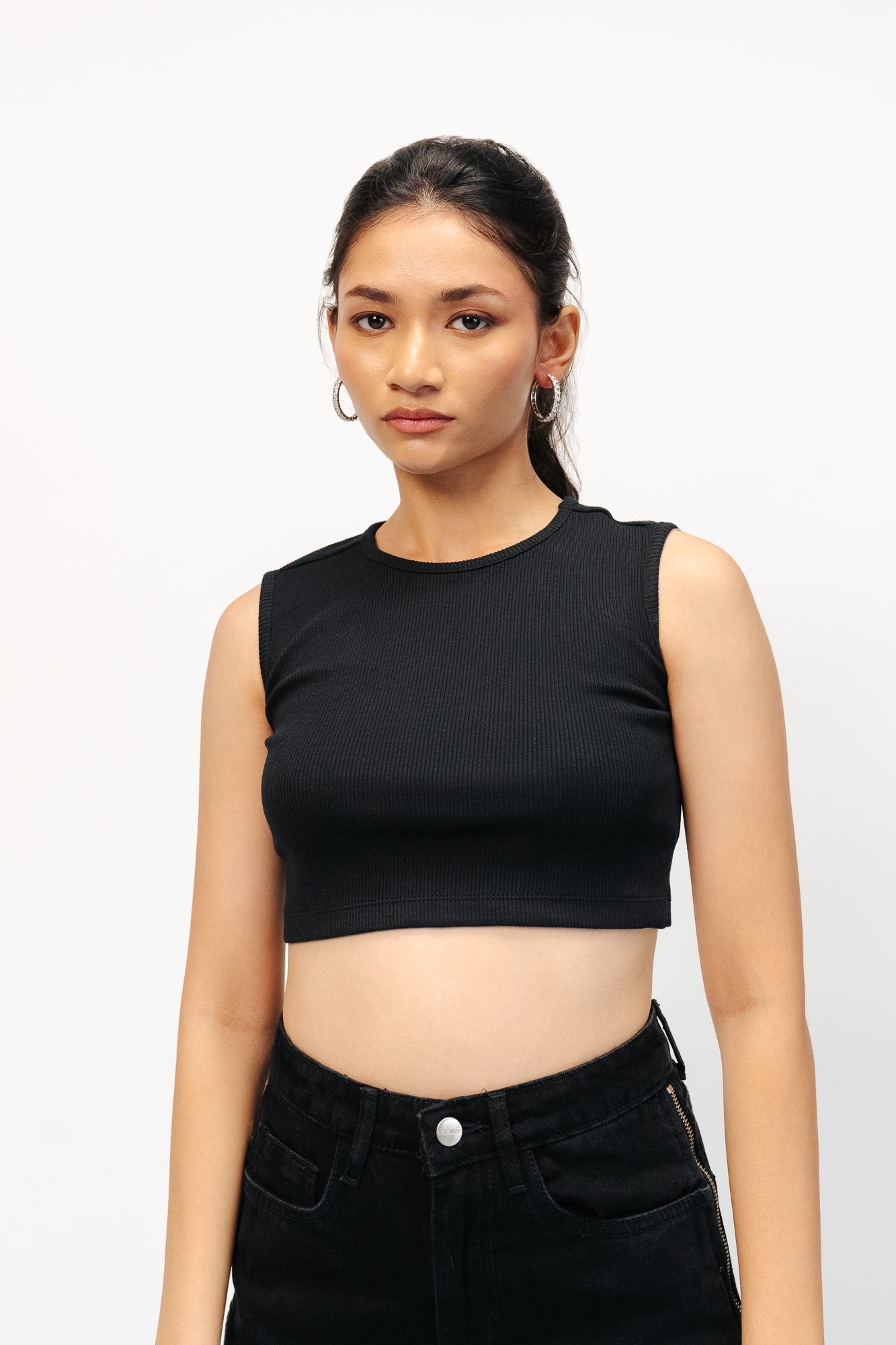 BLACK BABY TOP