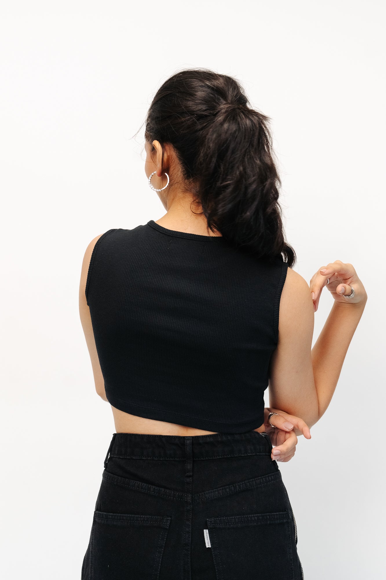 BLACK BABY TOP