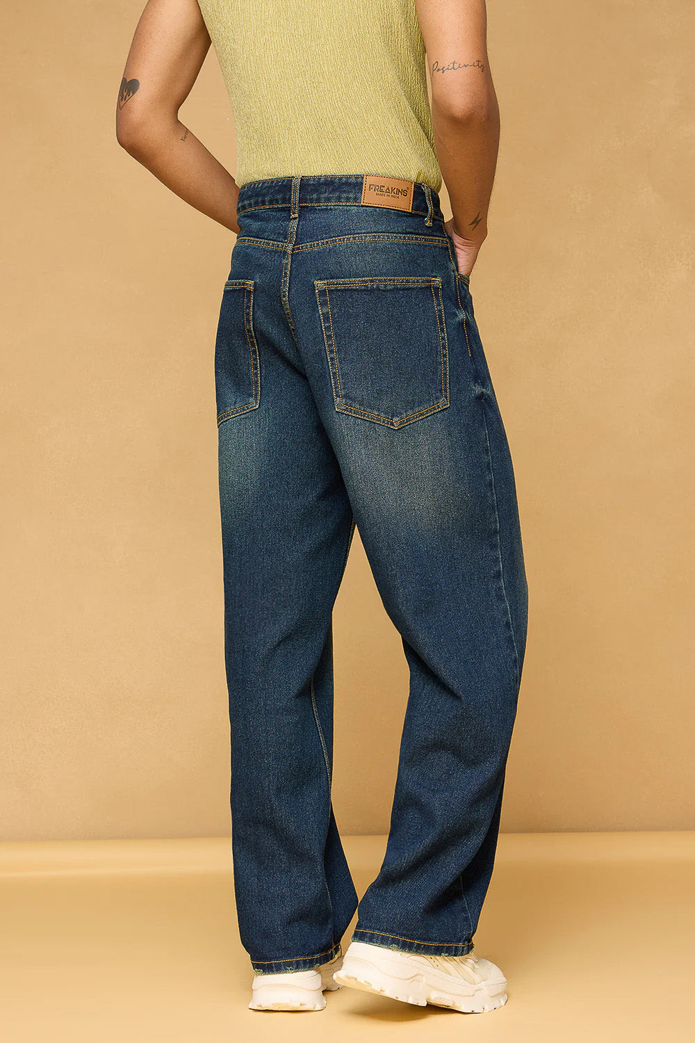 Tinted Lagoon Tinted Men's Baggy Straight Jeans