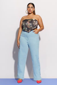 XLJ Elastic Waist Tight Pants Mixed - Encarnación de Díaz main image 1