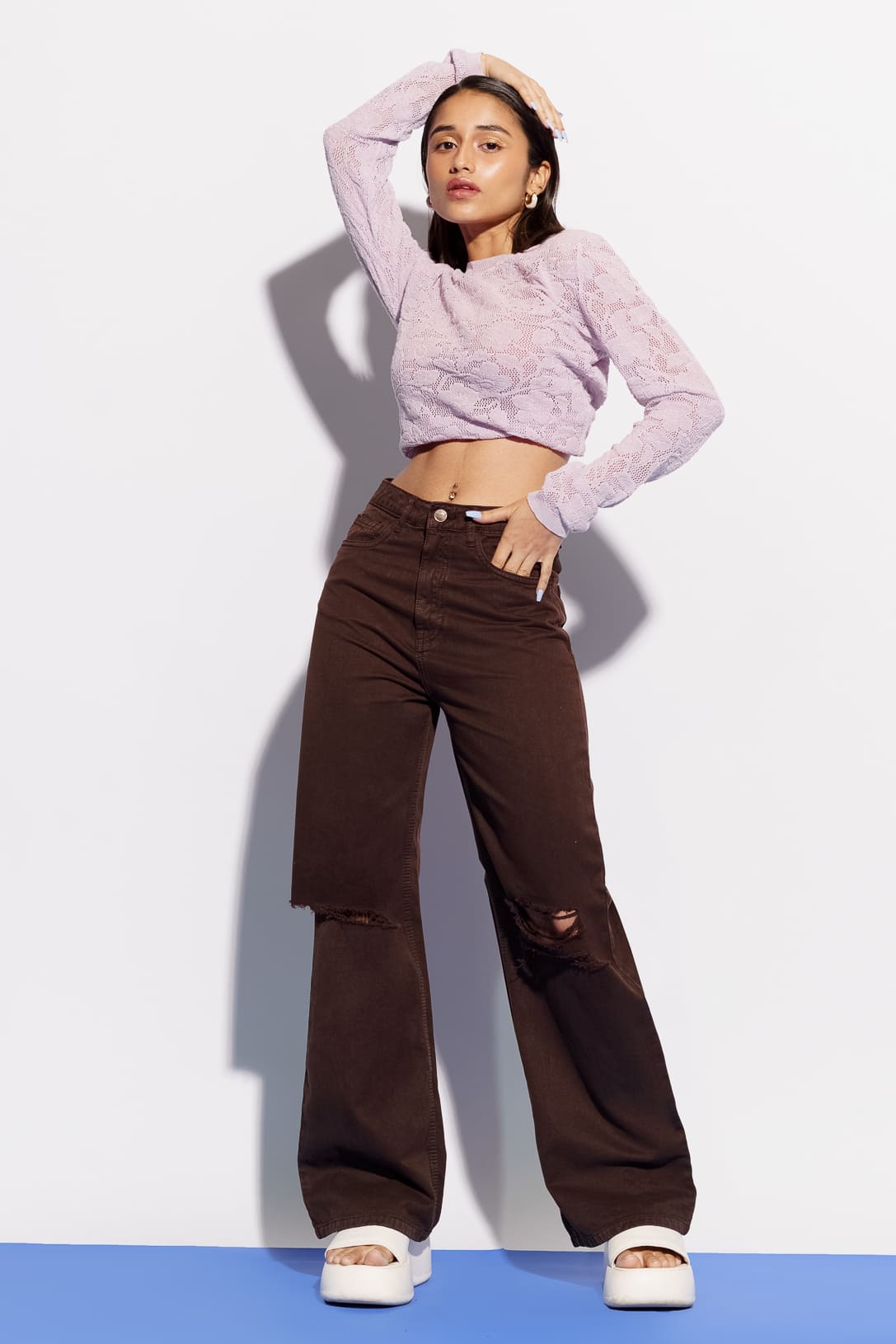 MOCHA STRAIGHT PANTS