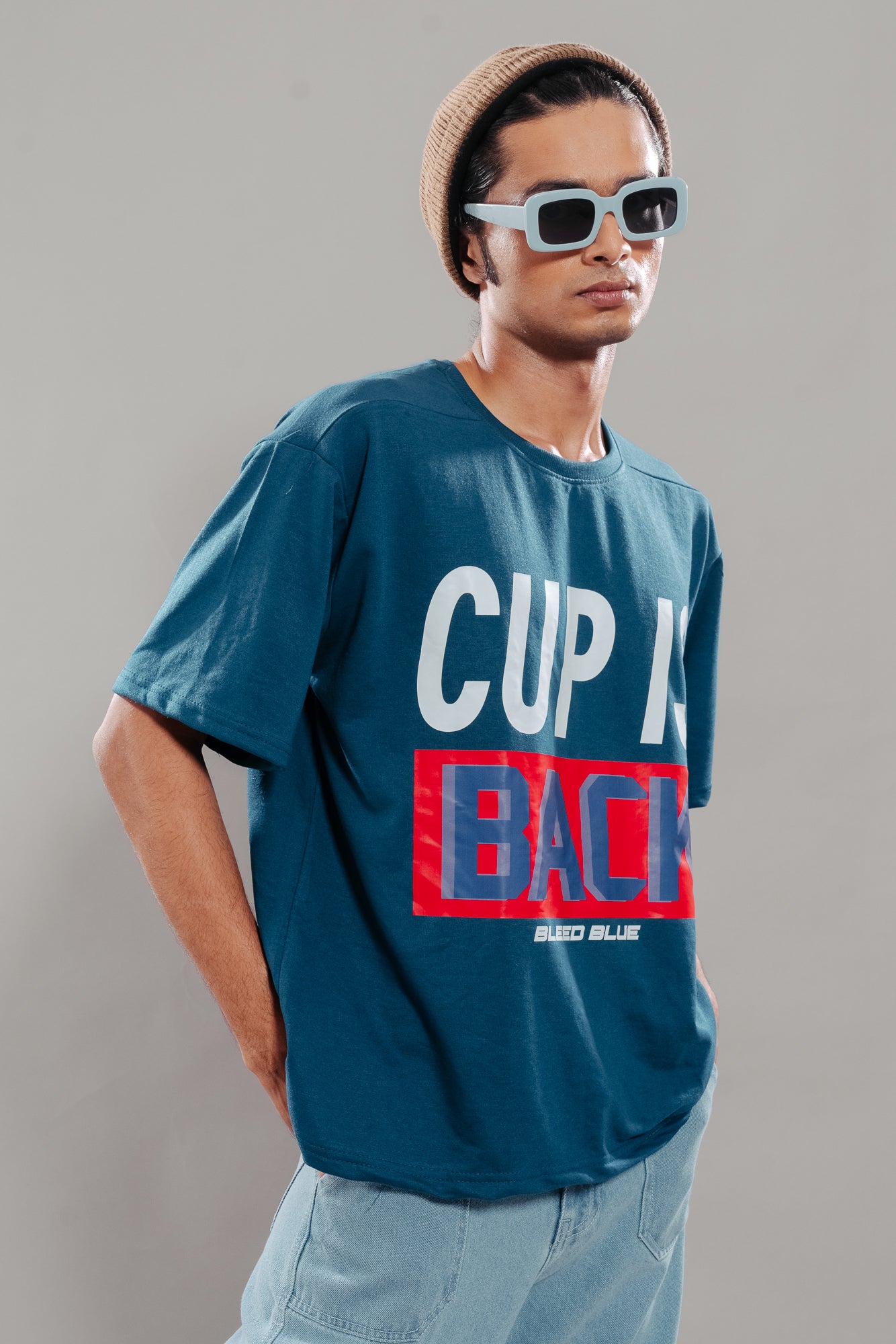 Men's Wc Support Blue Tee