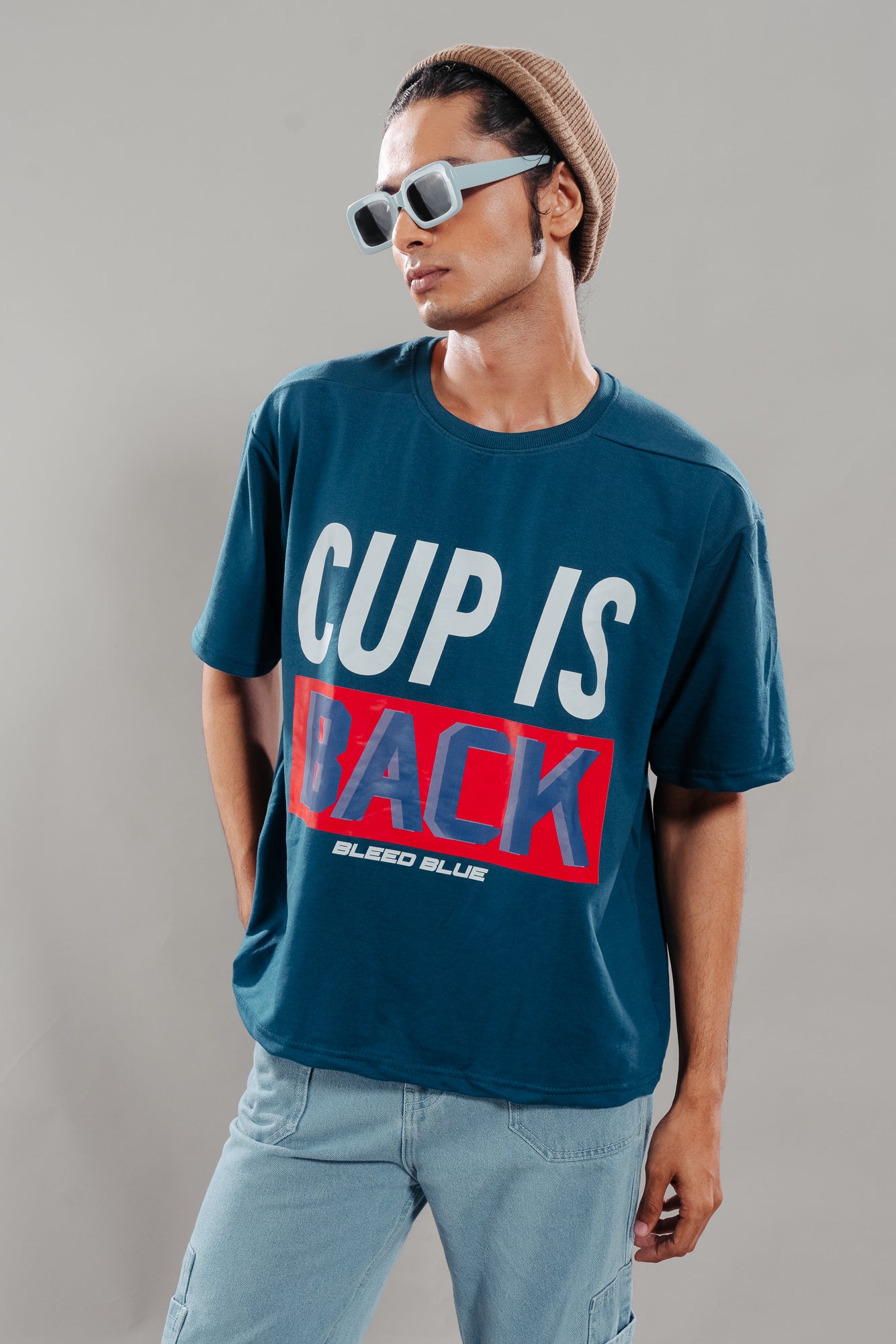 Men's Wc Support Blue Tee