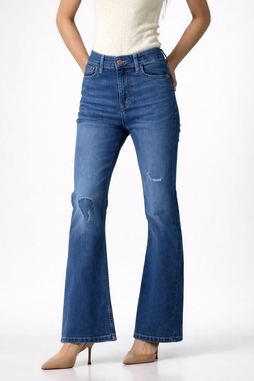 Patch Me Up Bootcut Jeans