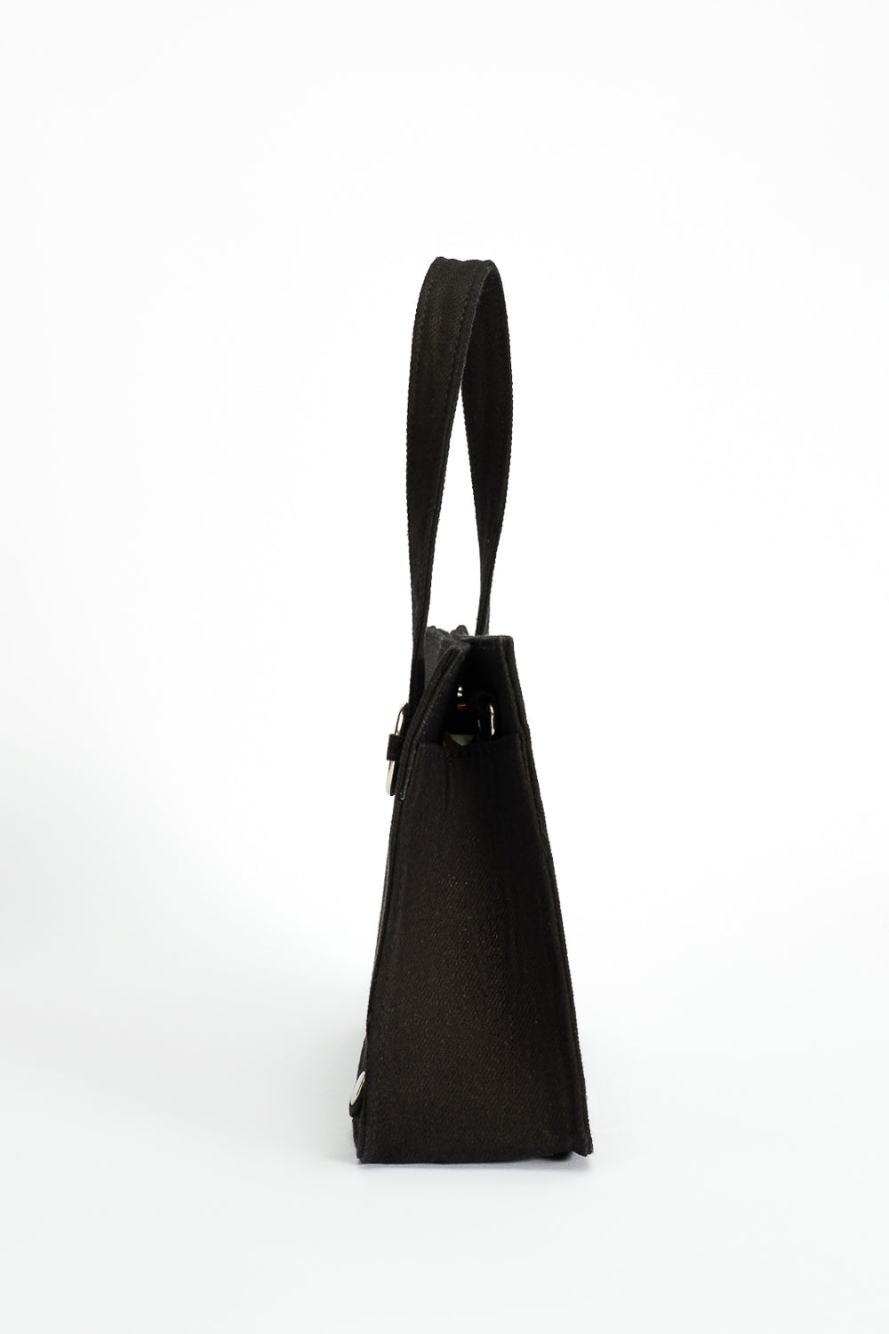 Black Square Wrist Bag