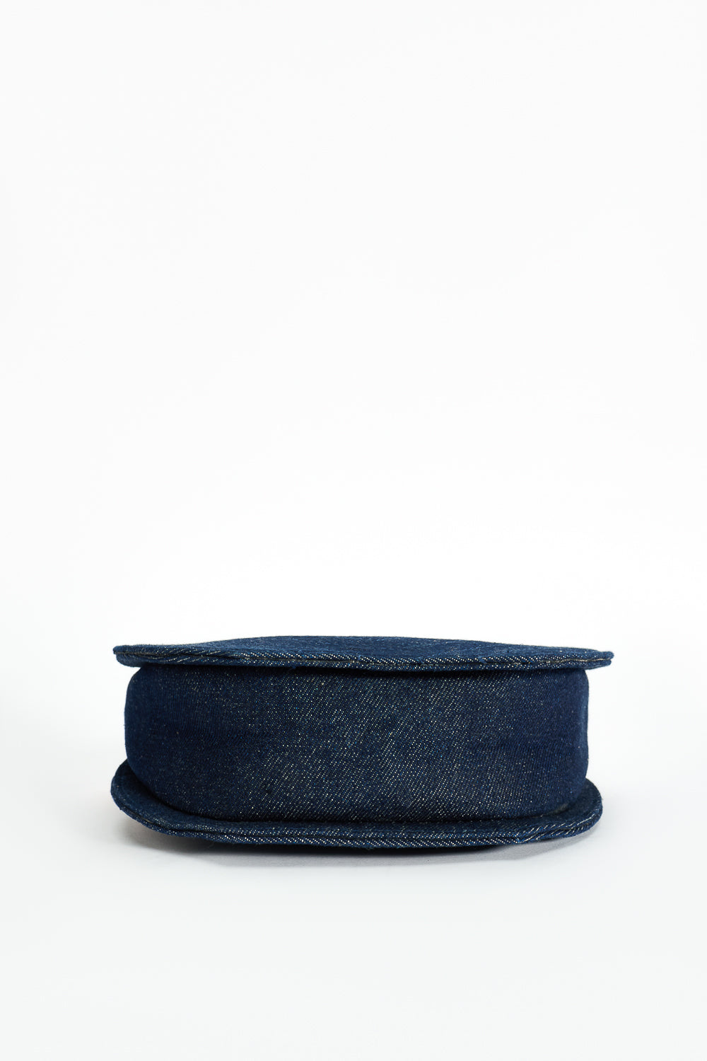 Denim Round Wrist Bag