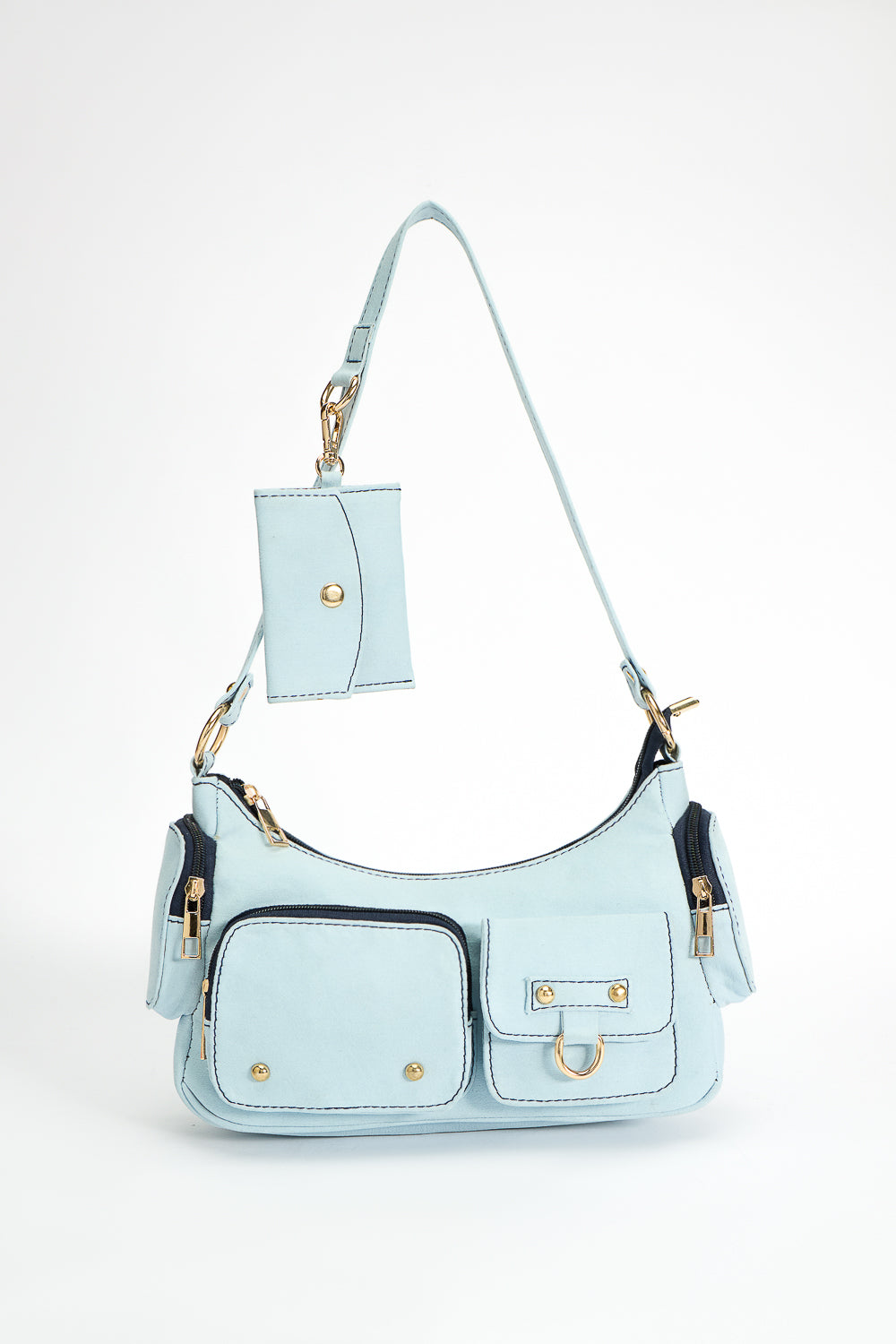 Light Blue Utility Bag