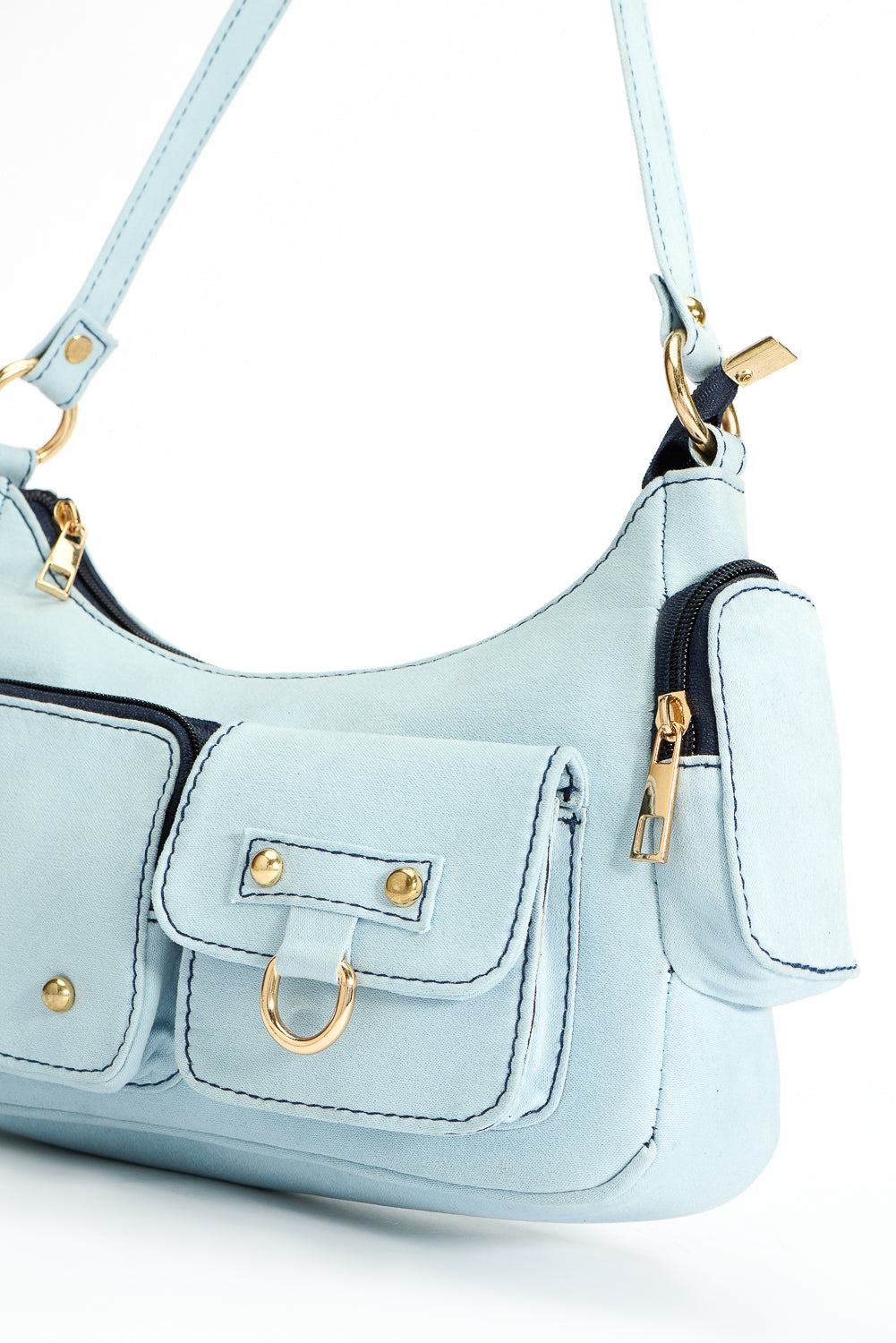 Light Blue Utility Bag