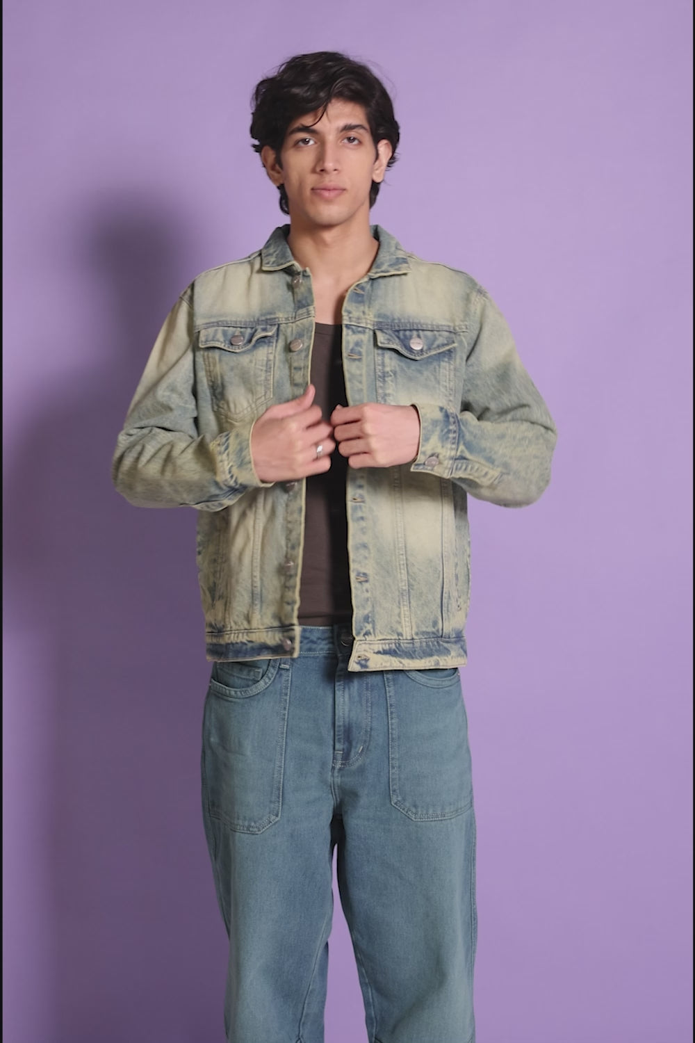 Water-Washed Deconstruction Denim Jacket — AGoodFun (fka