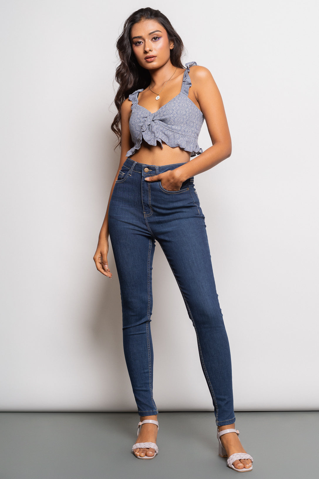 BASIC WASH SKINNY JEANS