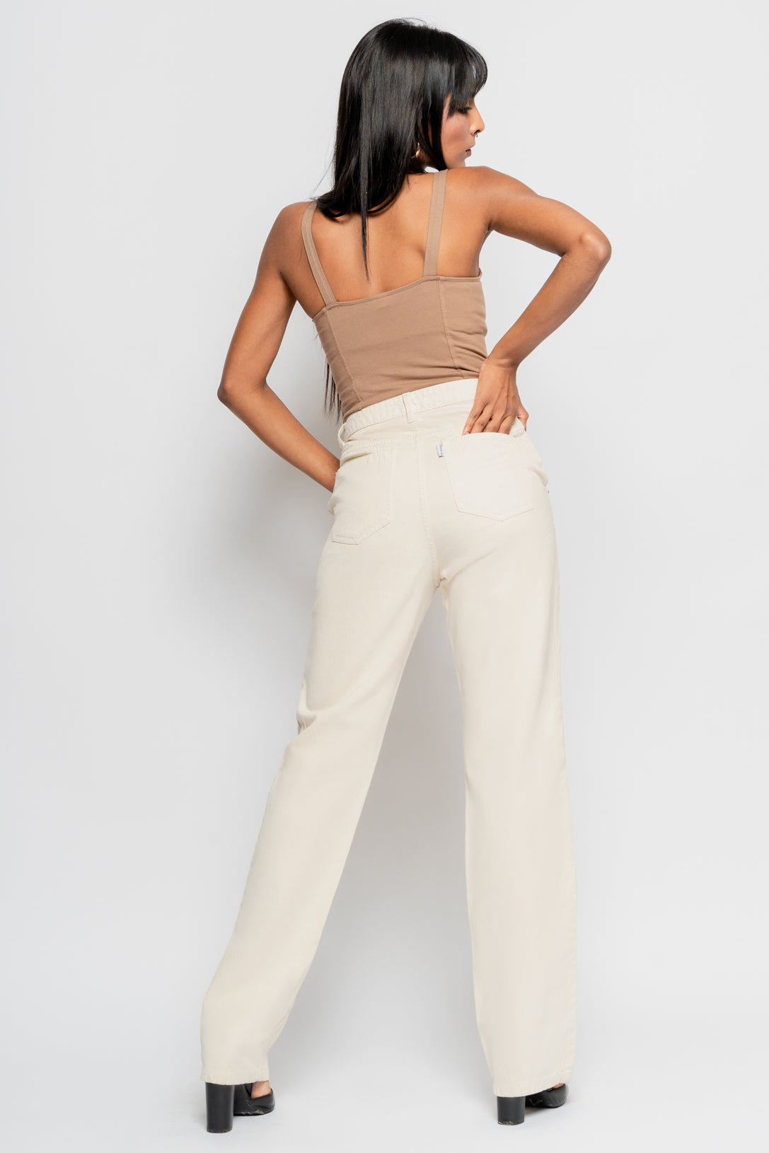 ECRU CARPENTER PANTS