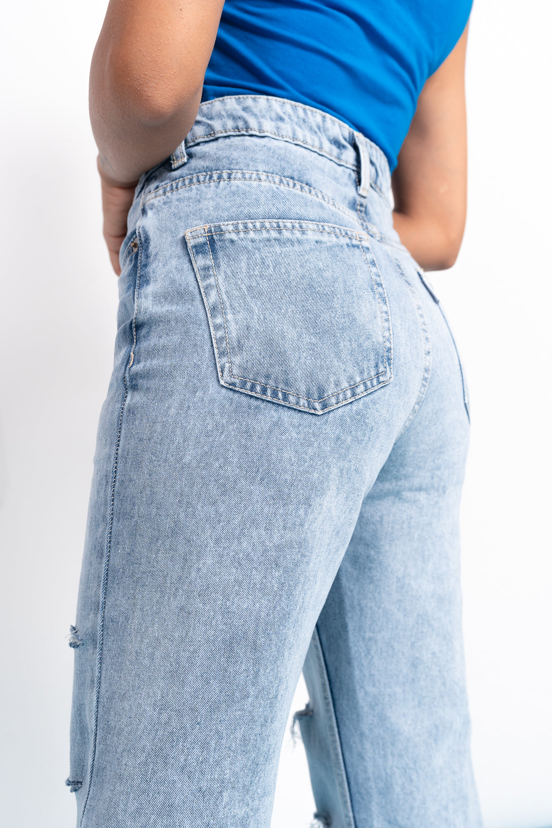 SLIT FLARE BOOTCUT JEANS