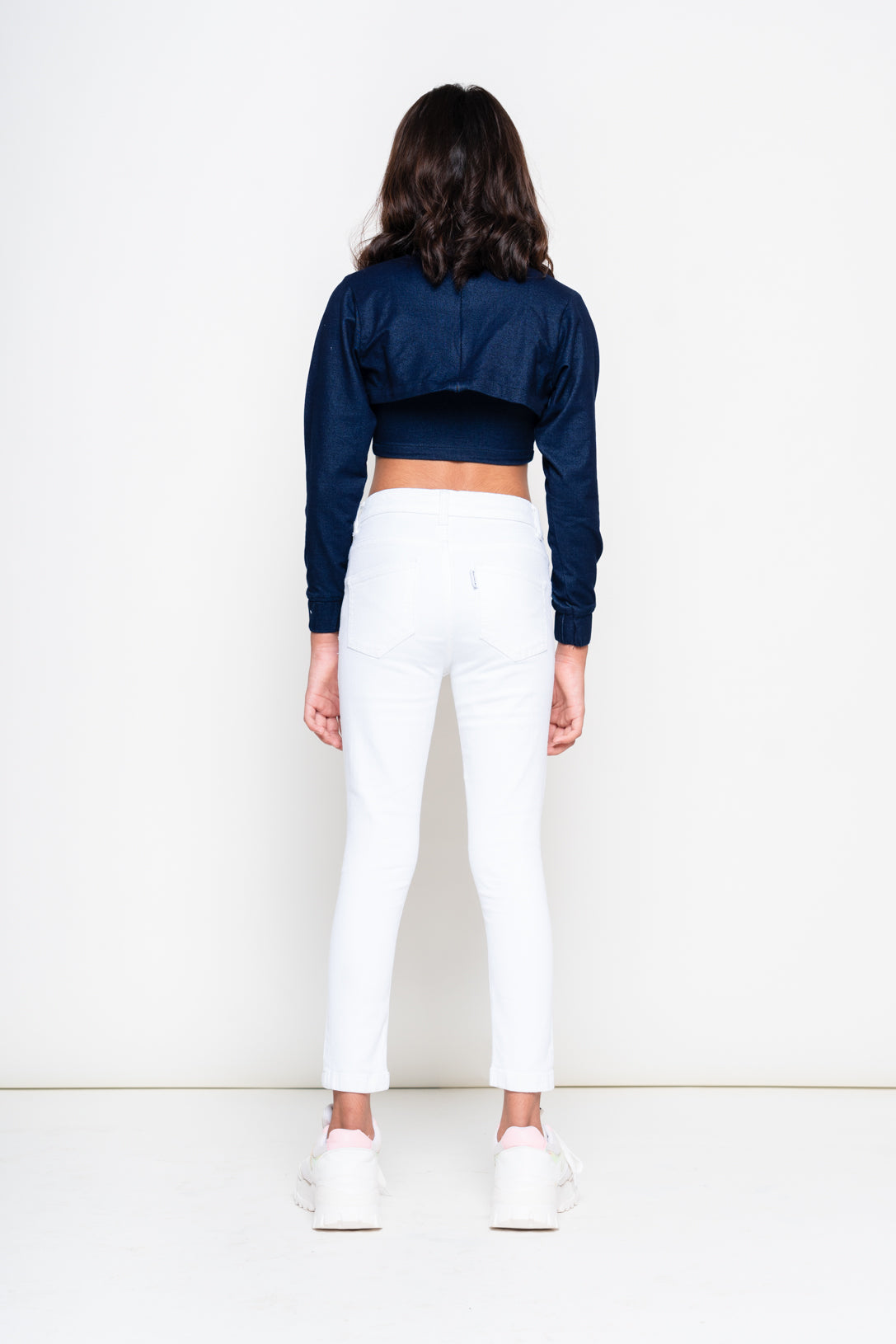 White skinny jeans