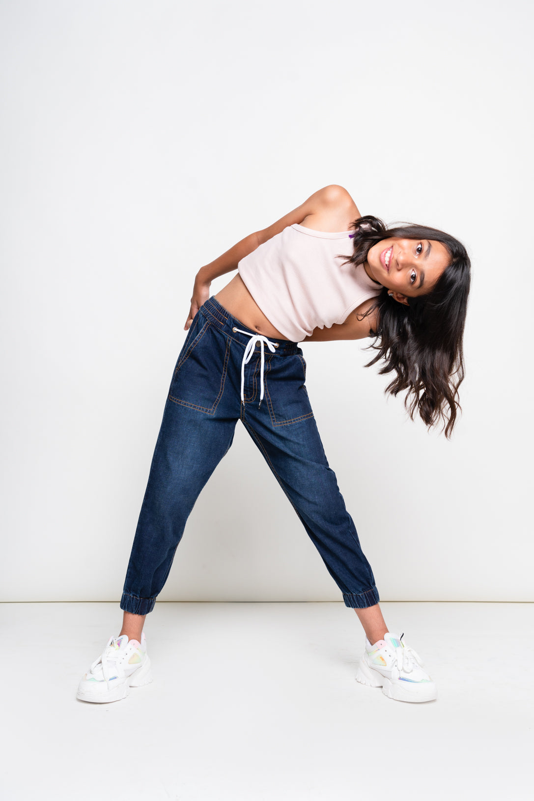 Dark blue joggers