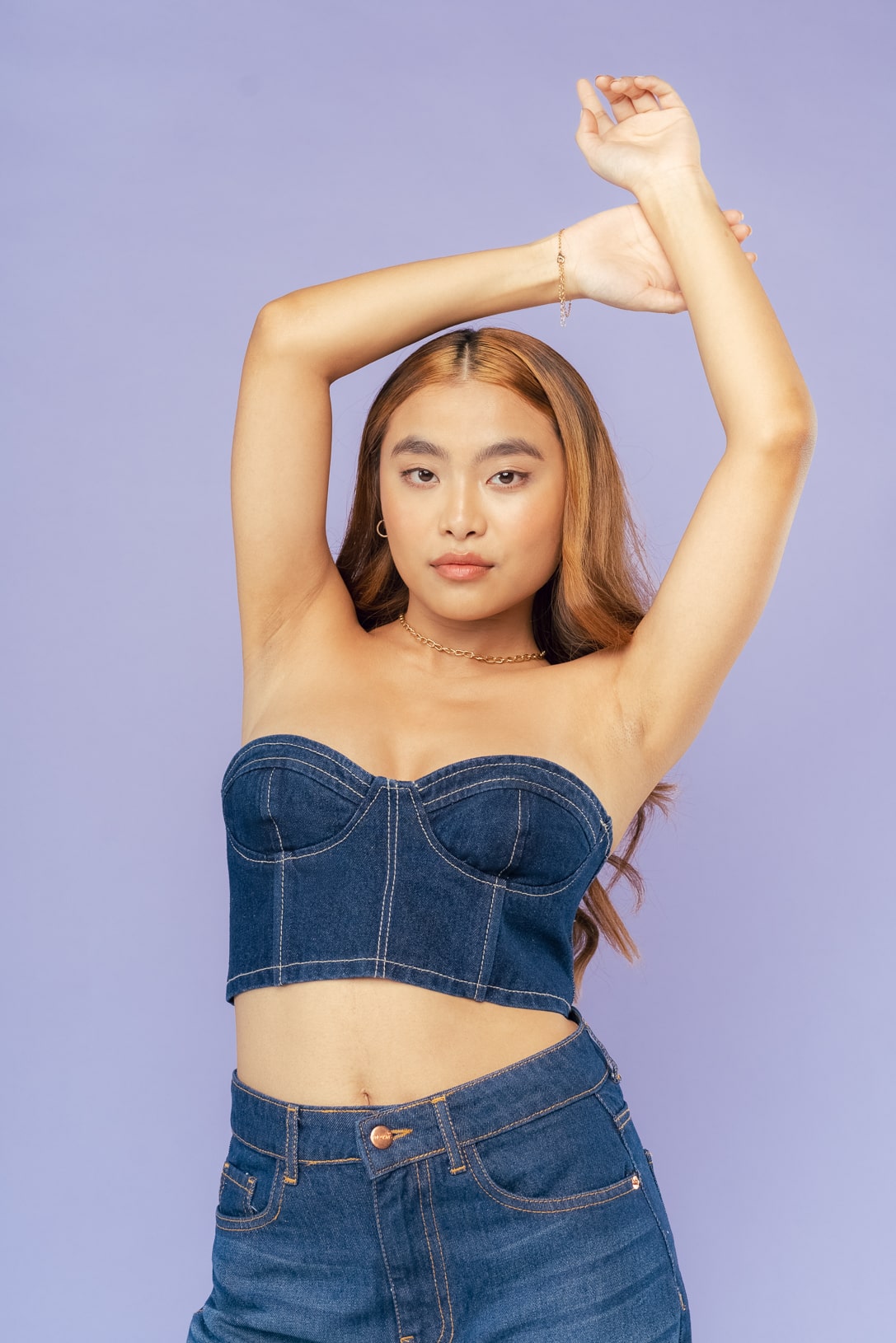 Indigo Bralette Top