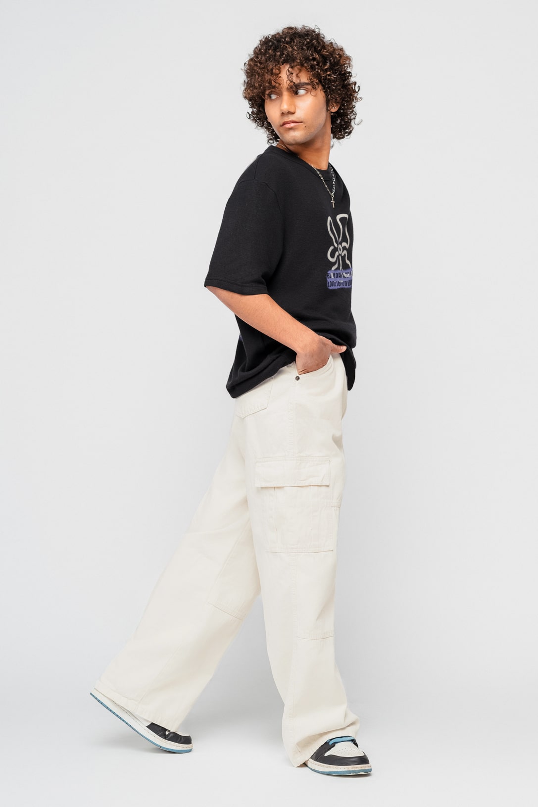 Buy White Trousers & Pants for Men by The Indian Garage Co Online | Ajio.com