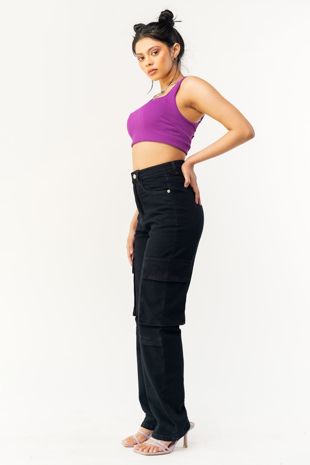 BLACK UTILITY PANTS