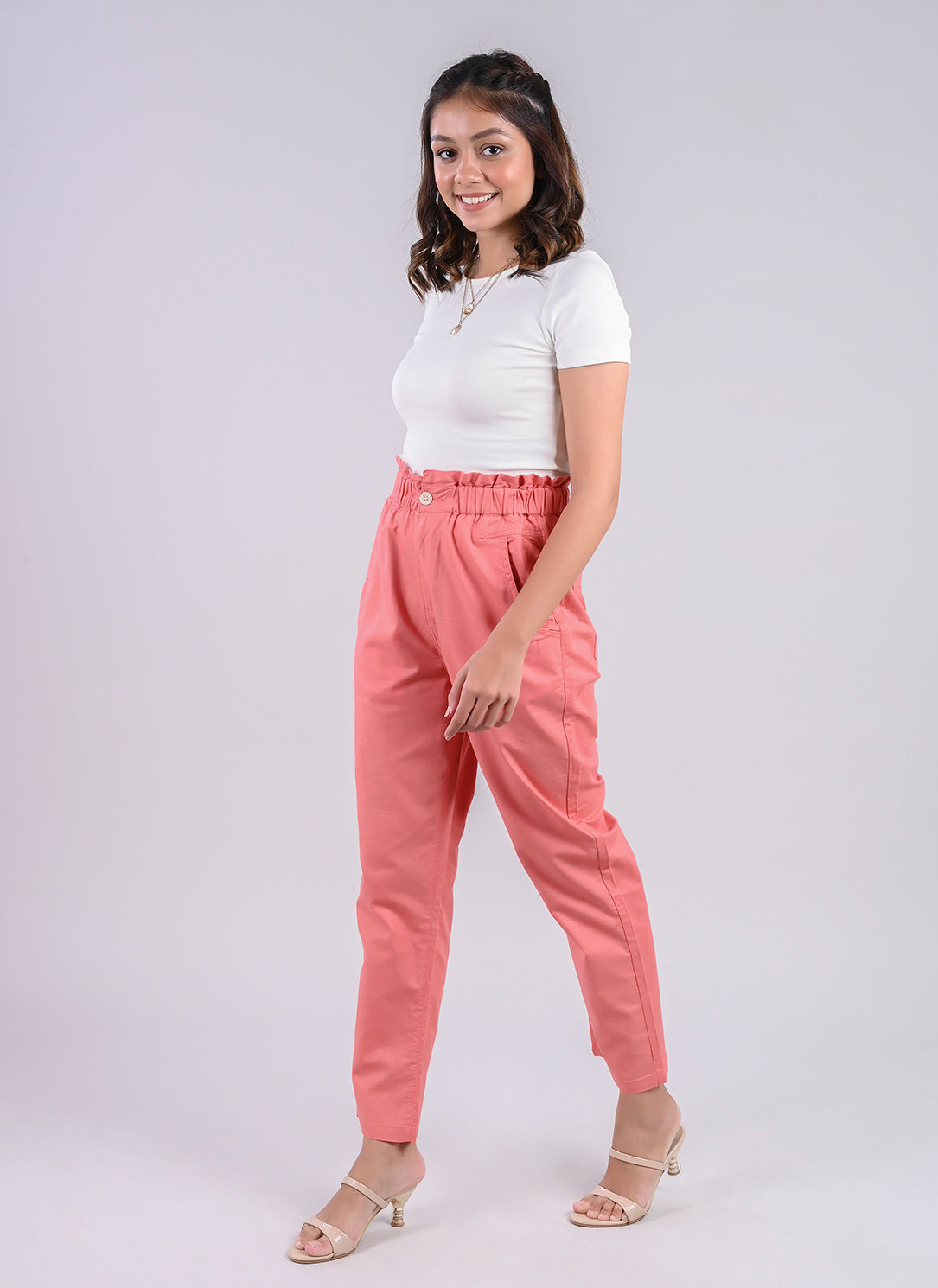 Faballey Bottoms Pants and Trousers  Buy Faballey Purple Belted Formal Pant  Online  Nykaa Fashion