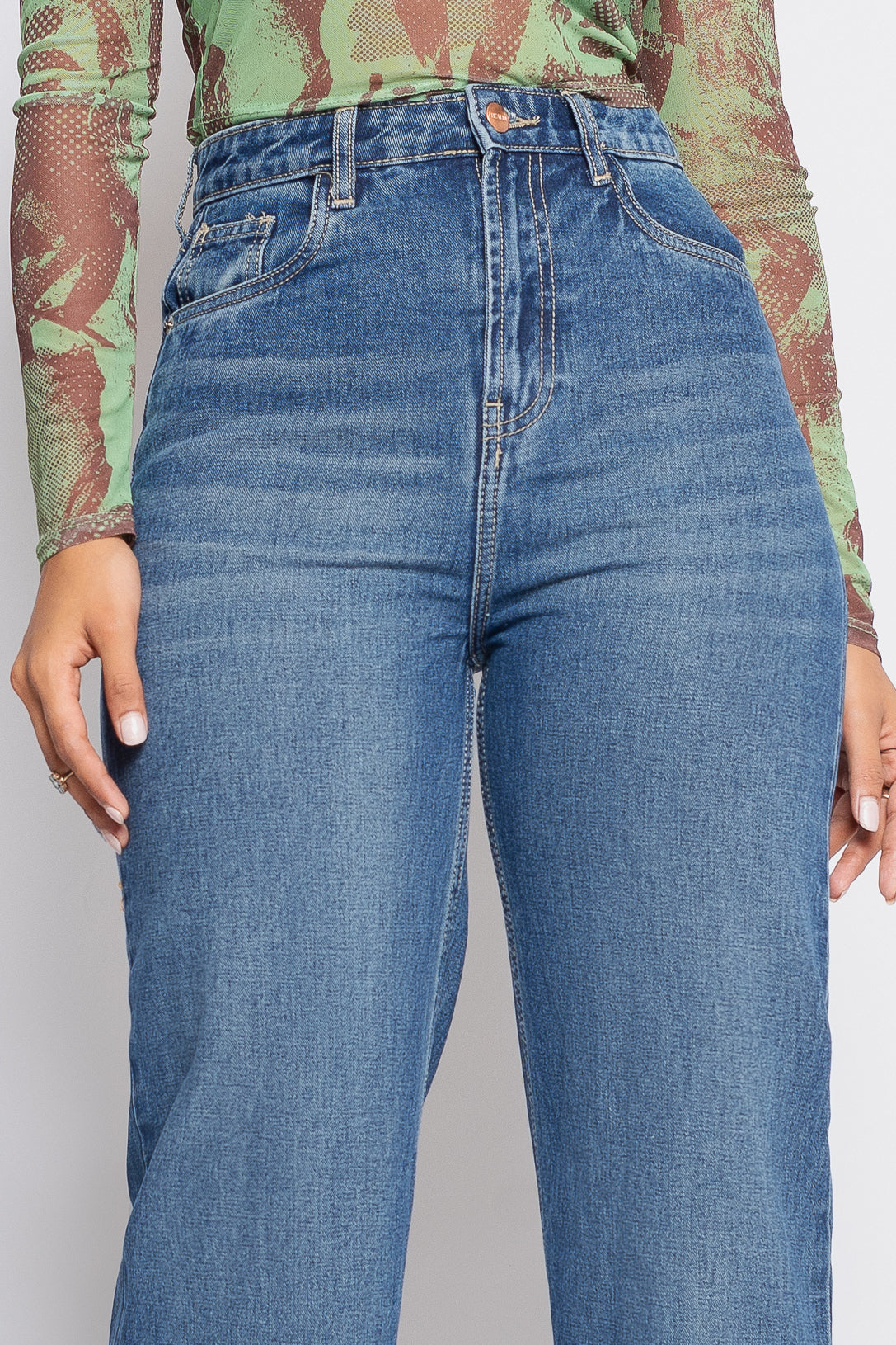 VINTAGE SPICED STRAIGHT JEANS