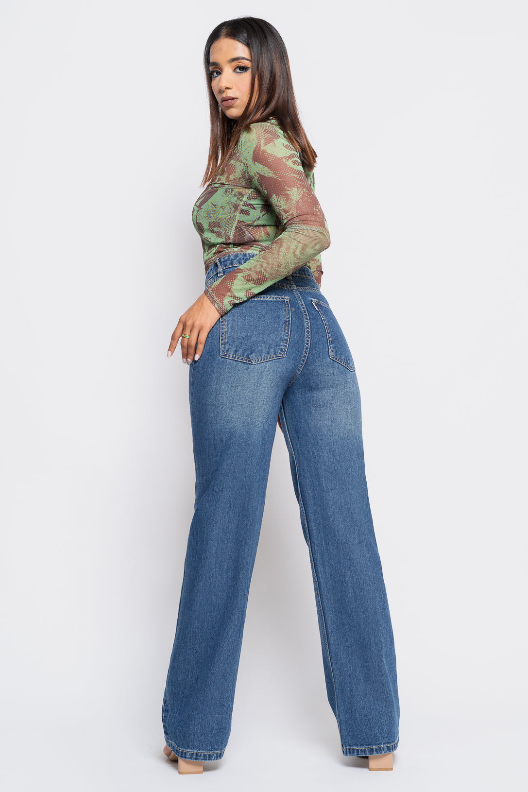 VINTAGE SPICED STRAIGHT JEANS