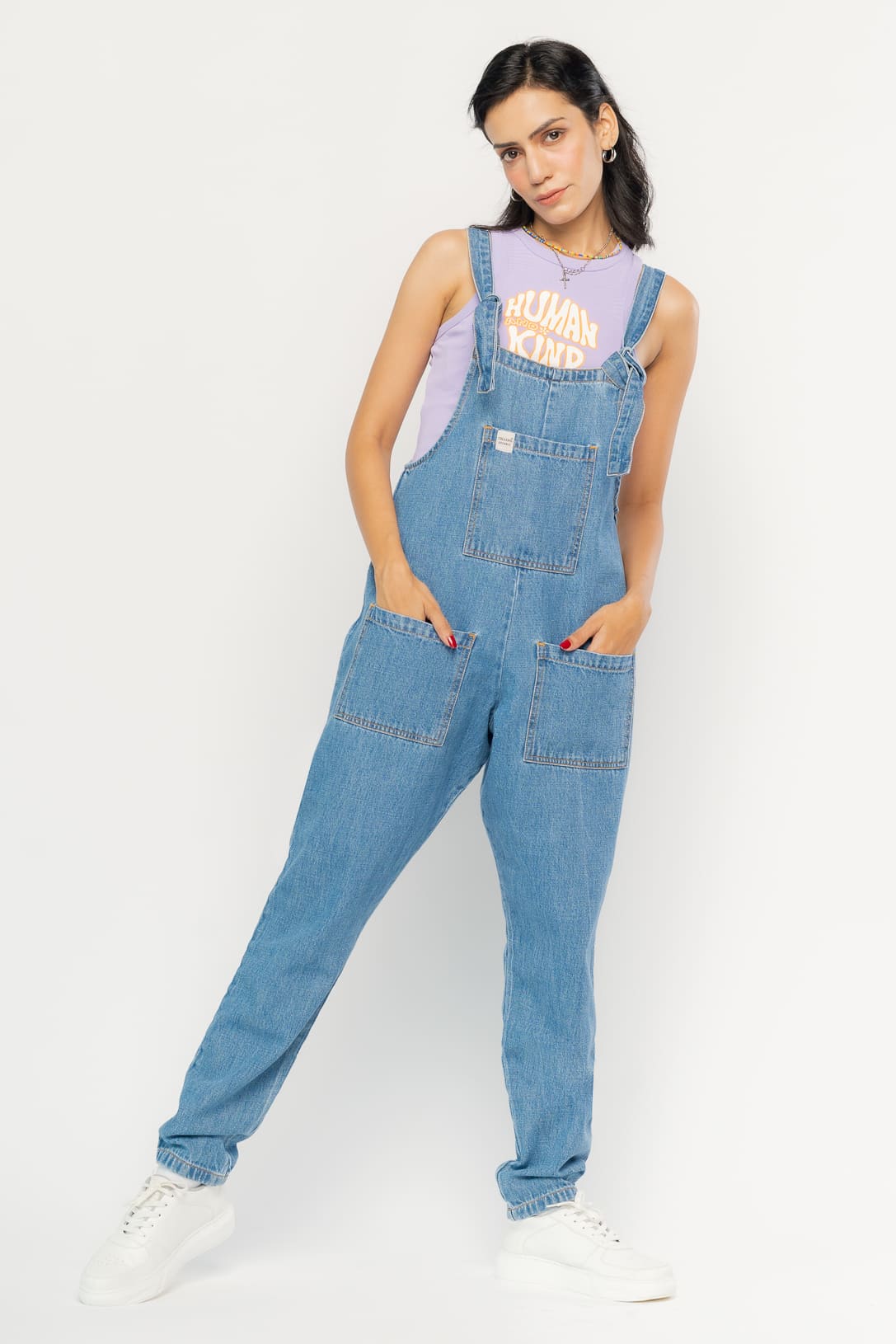 Sky Denim Dungaree